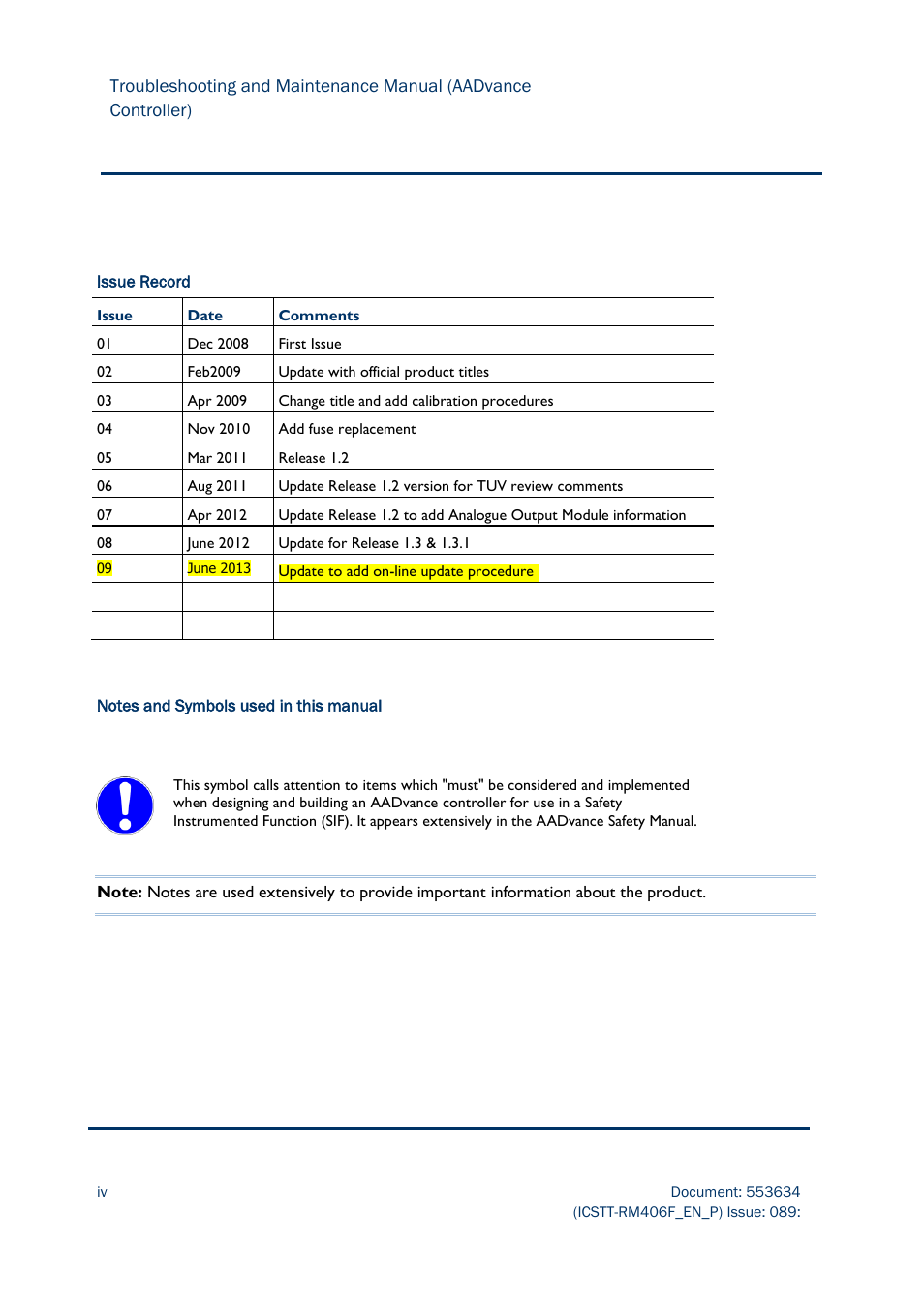 Rockwell Automation AADvance Controller Troubleshooting and Maintenance Manual User Manual | Page 4 / 96