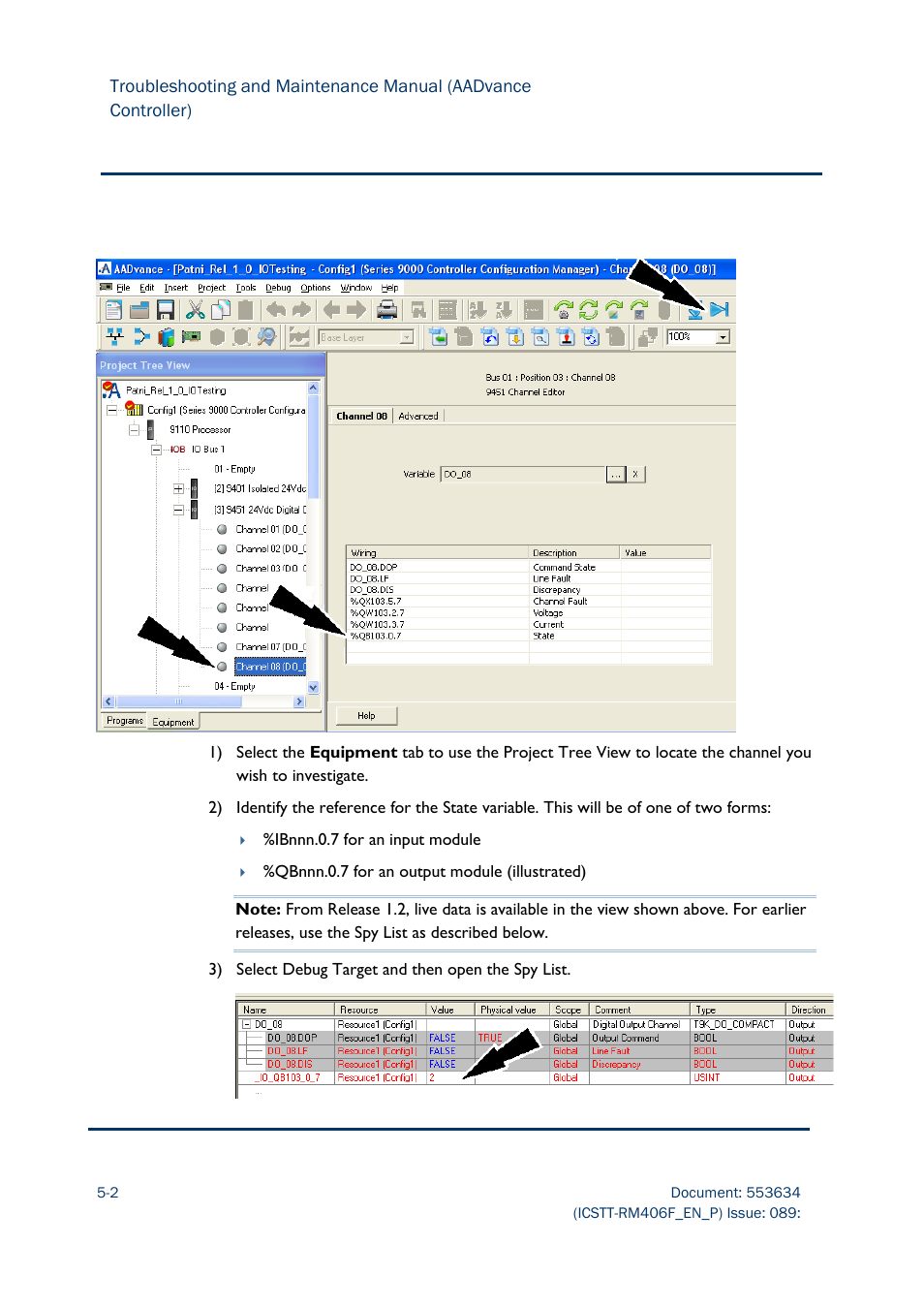 Rockwell Automation AADvance Controller Troubleshooting and Maintenance Manual User Manual | Page 62 / 96