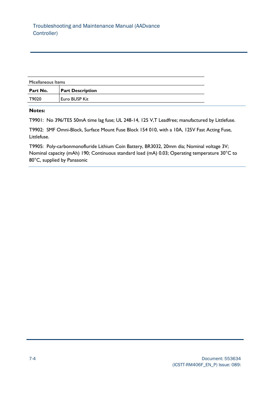 Rockwell Automation AADvance Controller Troubleshooting and Maintenance Manual User Manual | Page 84 / 96