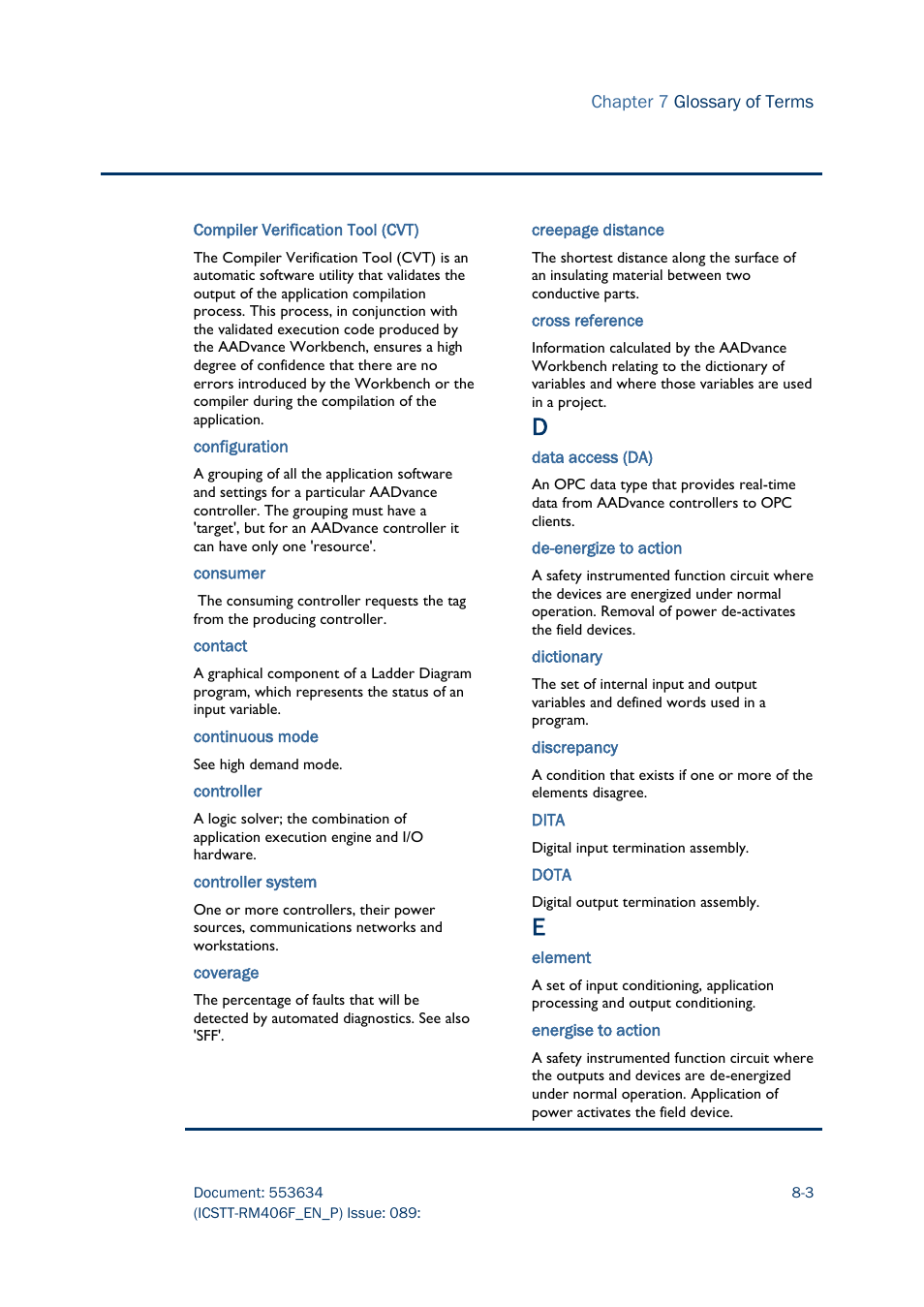 Rockwell Automation AADvance Controller Troubleshooting and Maintenance Manual User Manual | Page 87 / 96