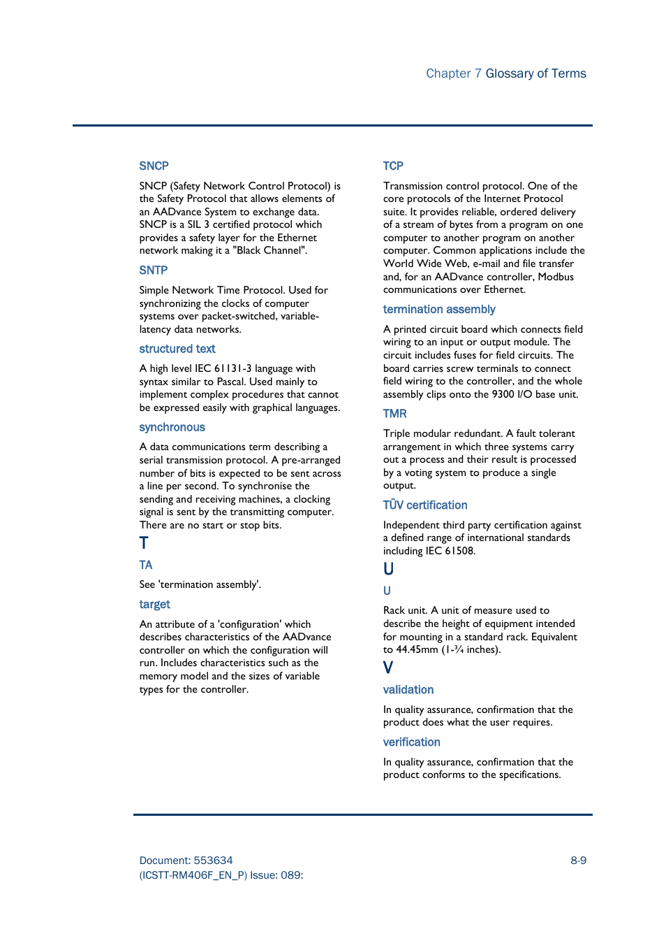 Rockwell Automation AADvance Controller Troubleshooting and Maintenance Manual User Manual | Page 93 / 96