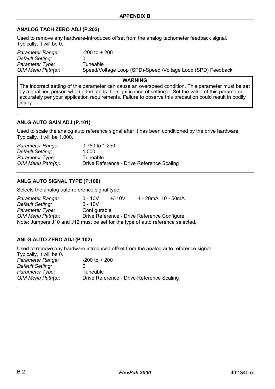 Rockwell Automation FlexPak 3000 Power Module Version 4.2 User Manual | Page 106 / 216