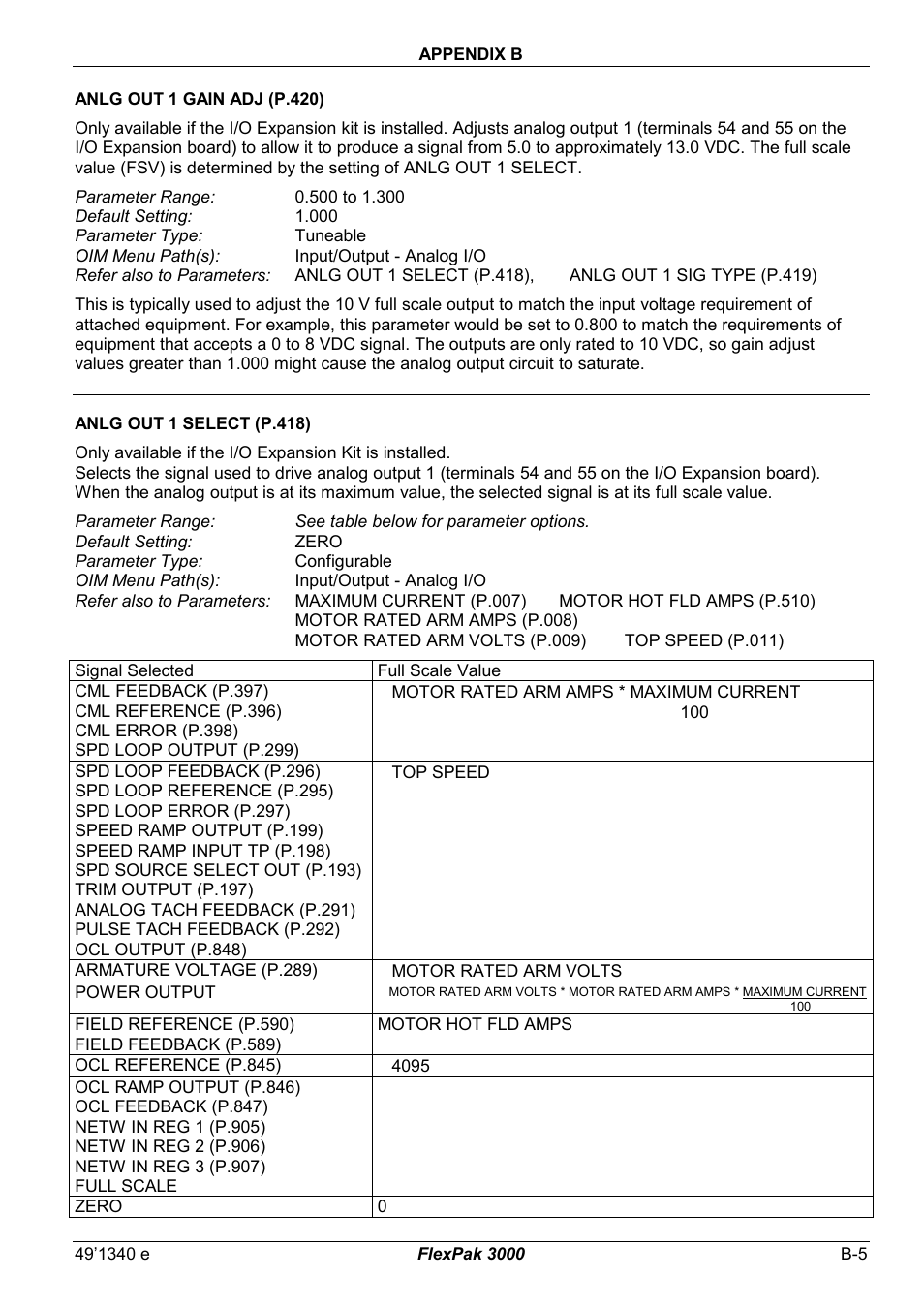 Rockwell Automation FlexPak 3000 Power Module Version 4.2 User Manual | Page 109 / 216