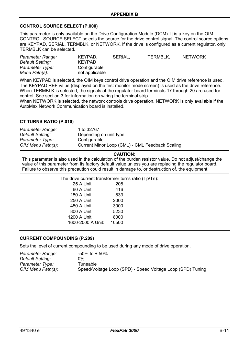 Rockwell Automation FlexPak 3000 Power Module Version 4.2 User Manual | Page 115 / 216