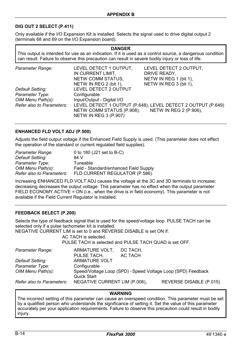 Rockwell Automation FlexPak 3000 Power Module Version 4.2 User Manual | Page 118 / 216