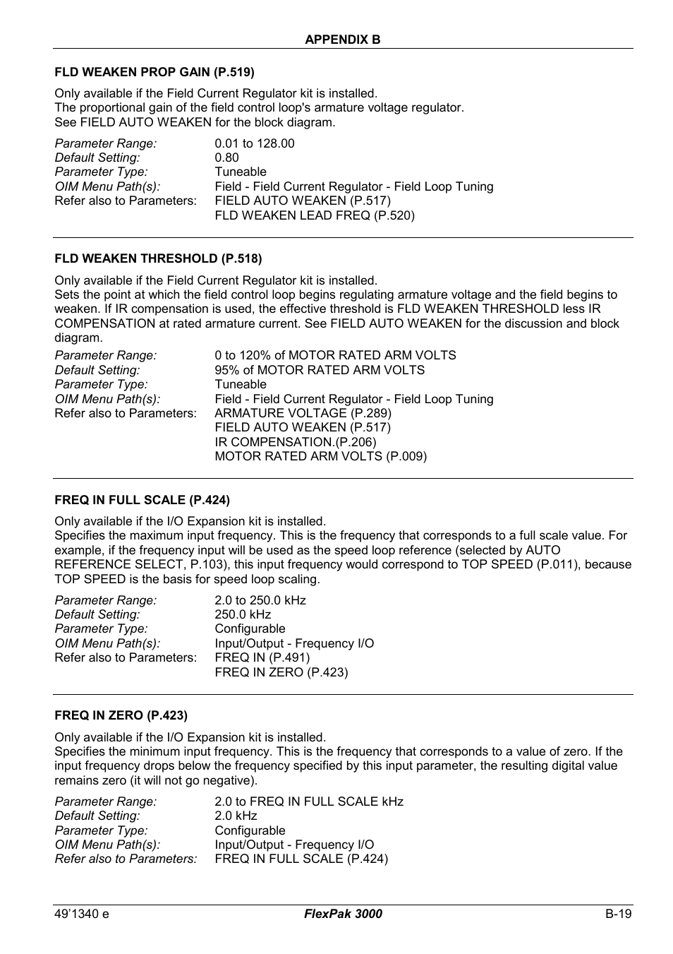 Rockwell Automation FlexPak 3000 Power Module Version 4.2 User Manual | Page 123 / 216