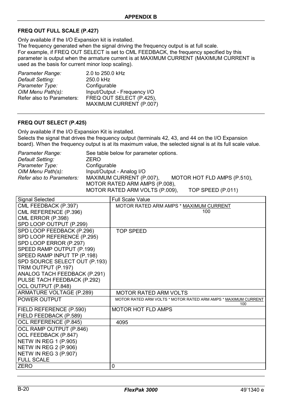 Rockwell Automation FlexPak 3000 Power Module Version 4.2 User Manual | Page 124 / 216