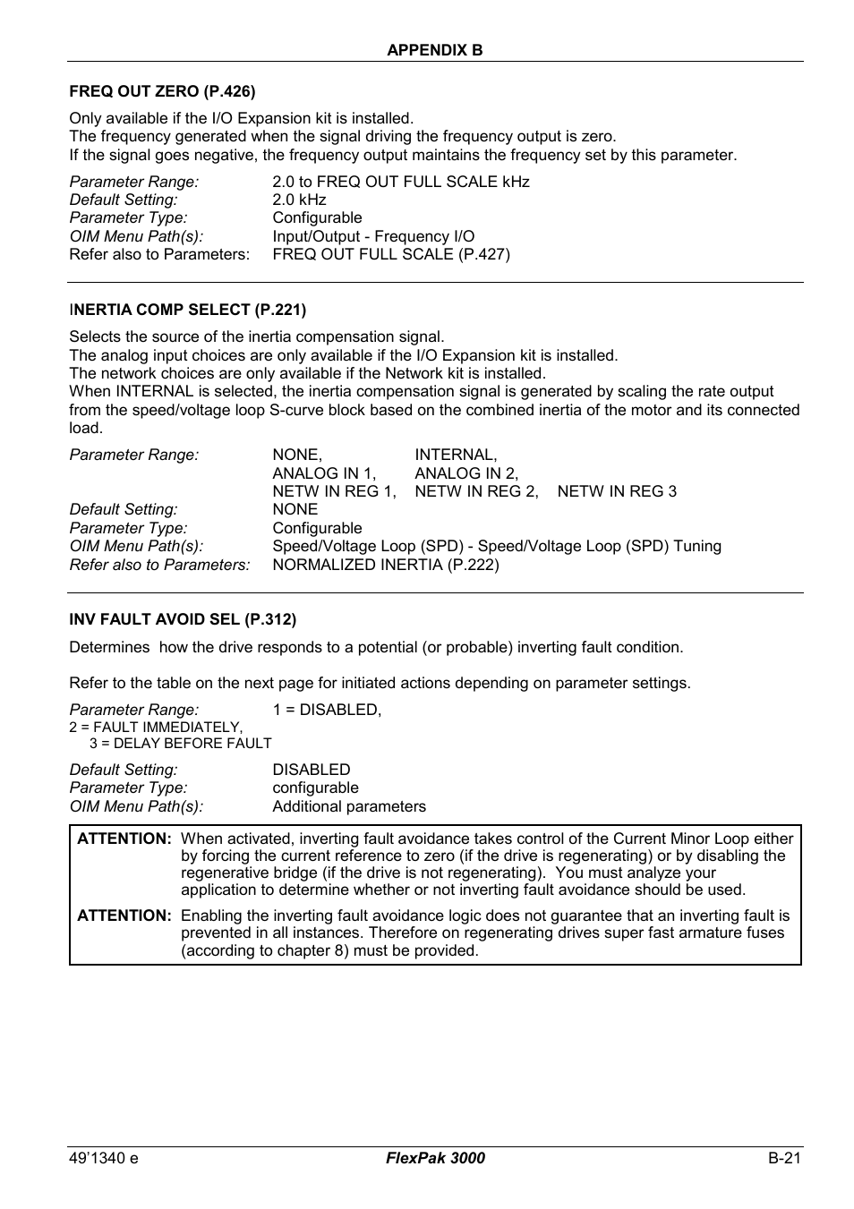 Rockwell Automation FlexPak 3000 Power Module Version 4.2 User Manual | Page 125 / 216