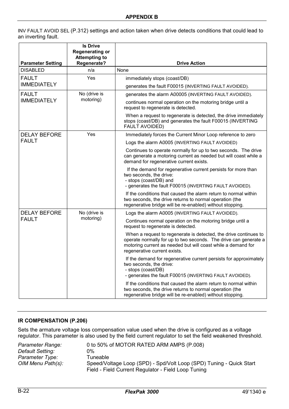 Rockwell Automation FlexPak 3000 Power Module Version 4.2 User Manual | Page 126 / 216