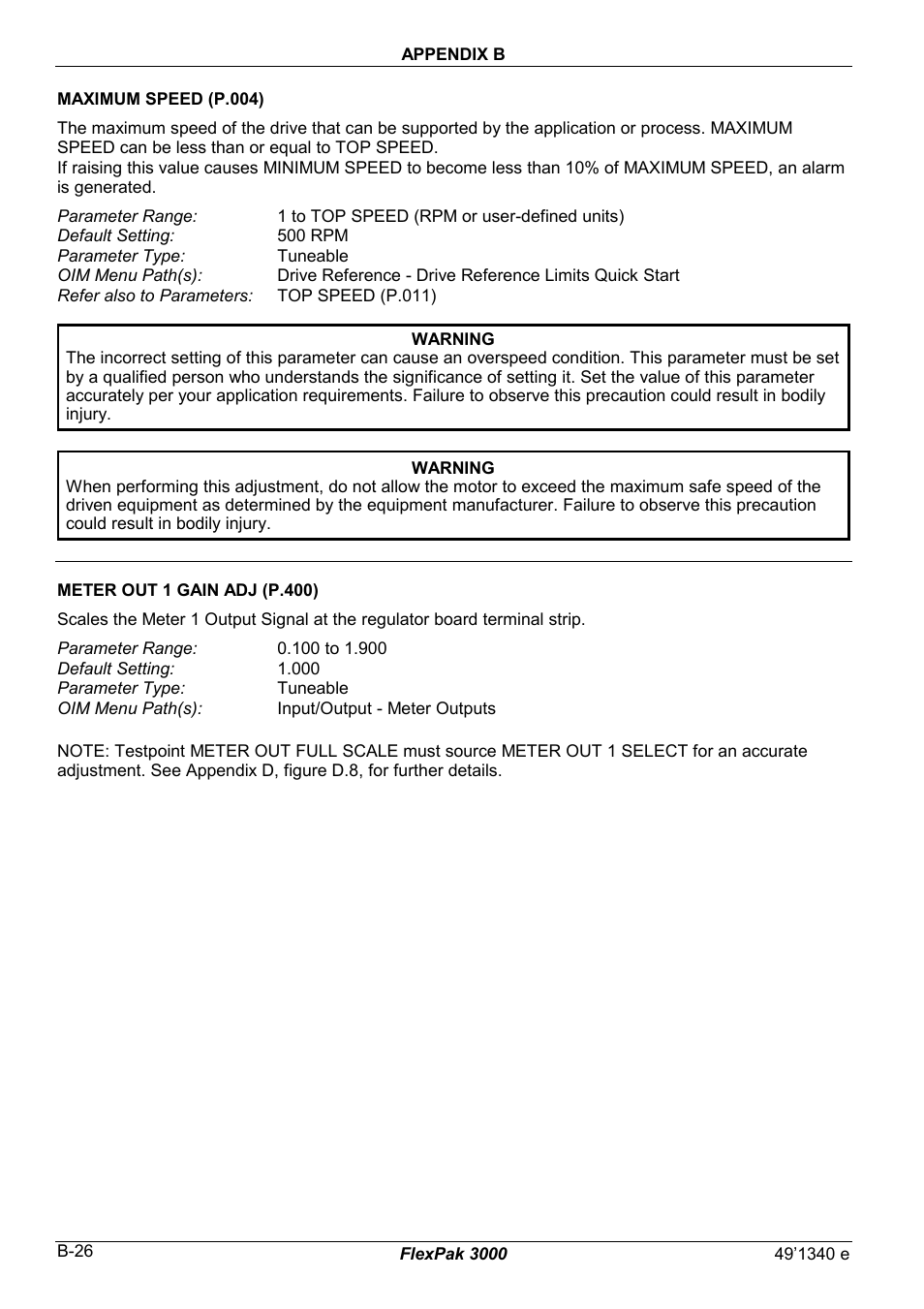 Rockwell Automation FlexPak 3000 Power Module Version 4.2 User Manual | Page 130 / 216