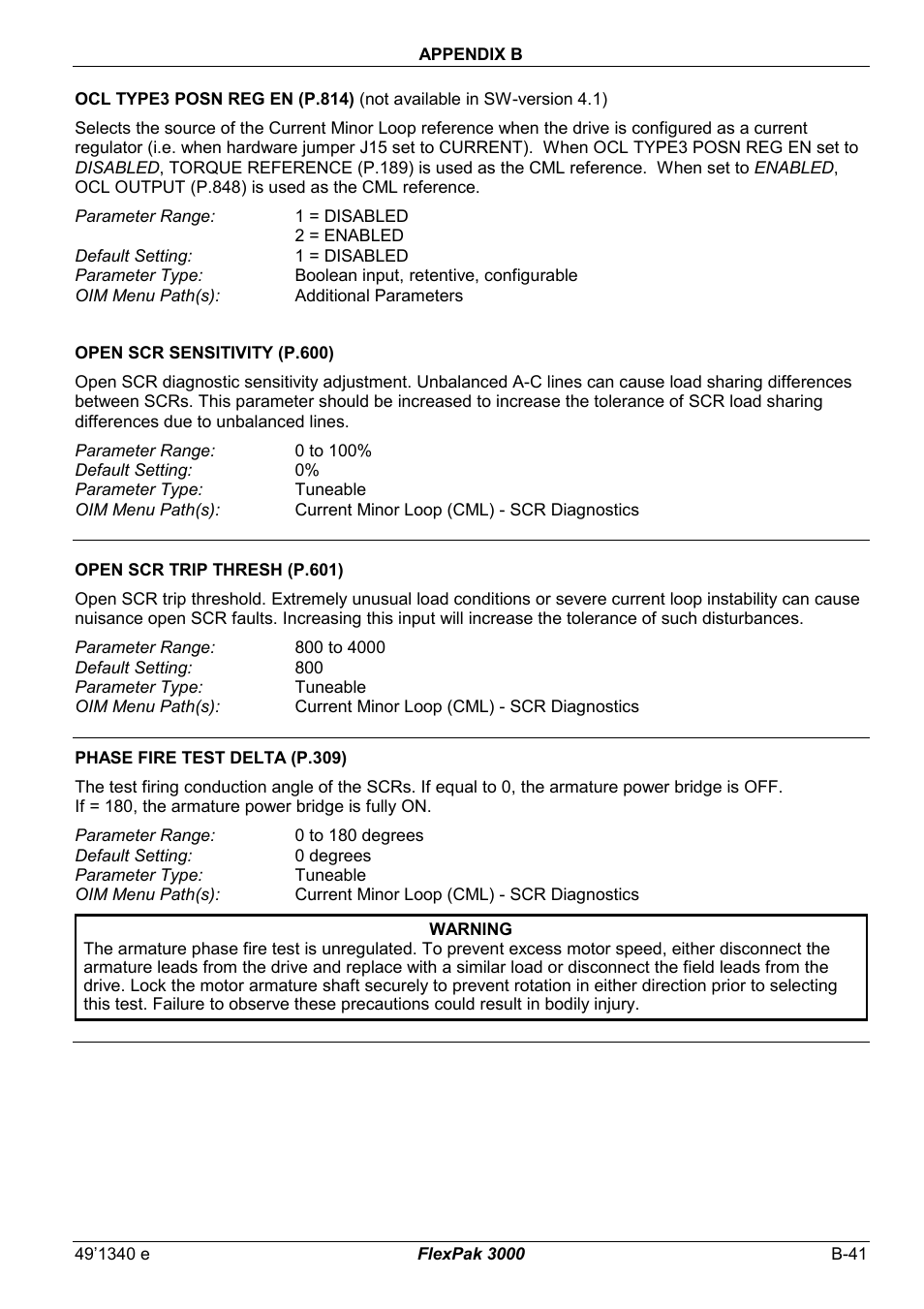 Rockwell Automation FlexPak 3000 Power Module Version 4.2 User Manual | Page 145 / 216