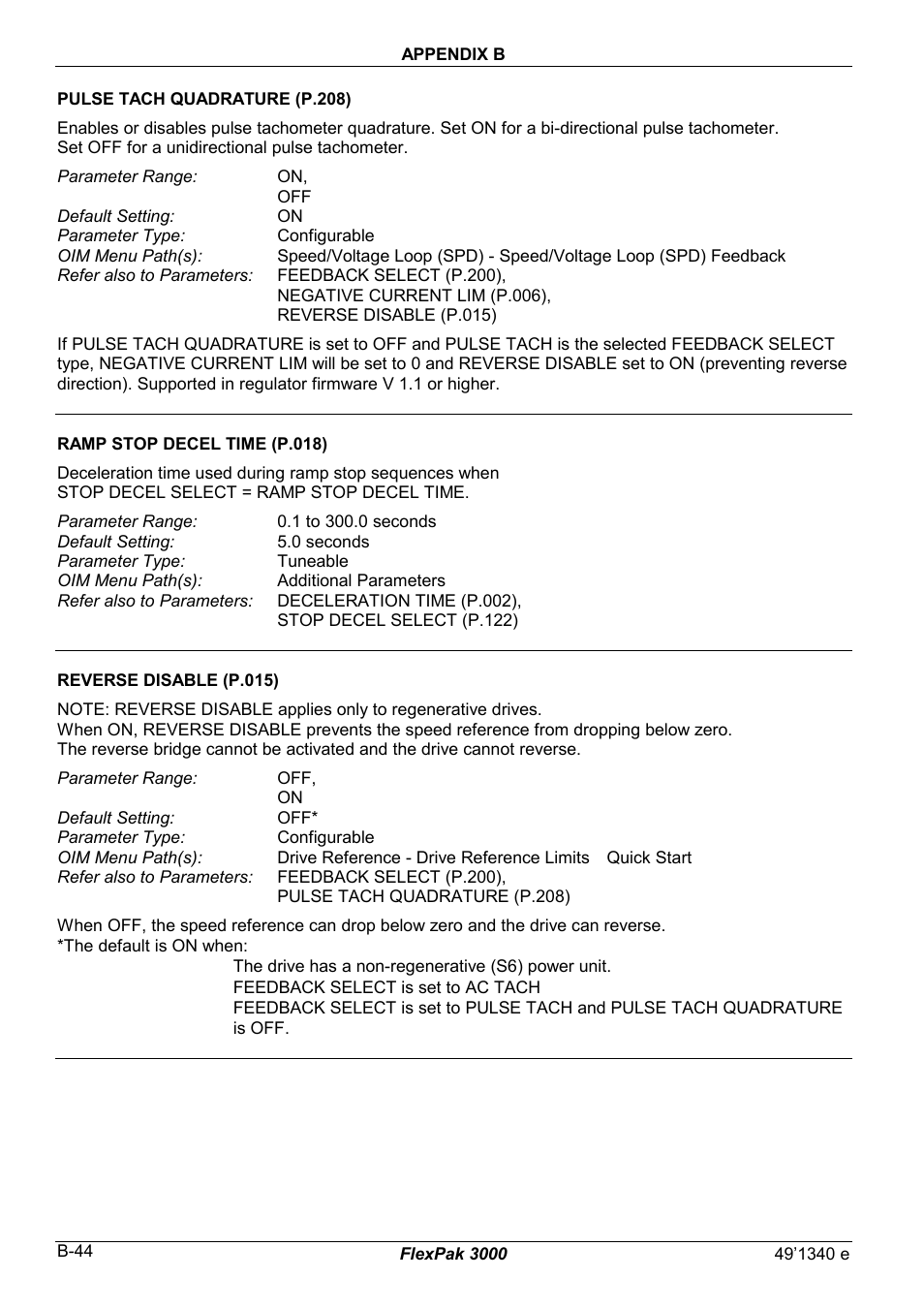 Rockwell Automation FlexPak 3000 Power Module Version 4.2 User Manual | Page 148 / 216