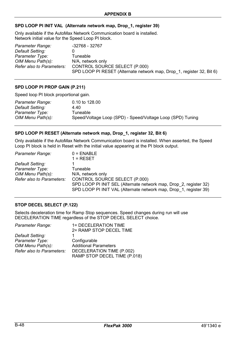 Rockwell Automation FlexPak 3000 Power Module Version 4.2 User Manual | Page 152 / 216