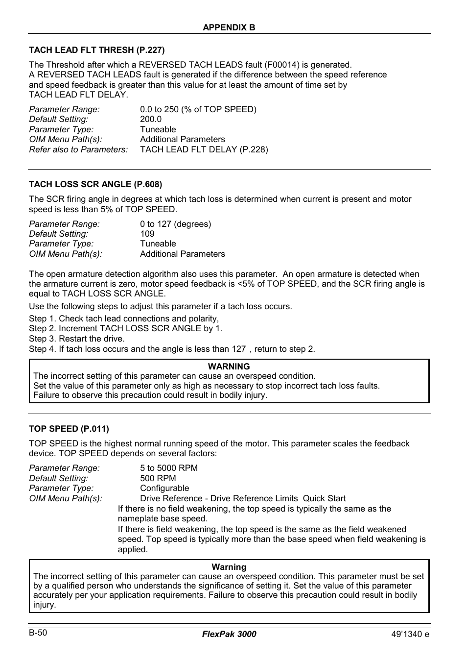 Rockwell Automation FlexPak 3000 Power Module Version 4.2 User Manual | Page 154 / 216