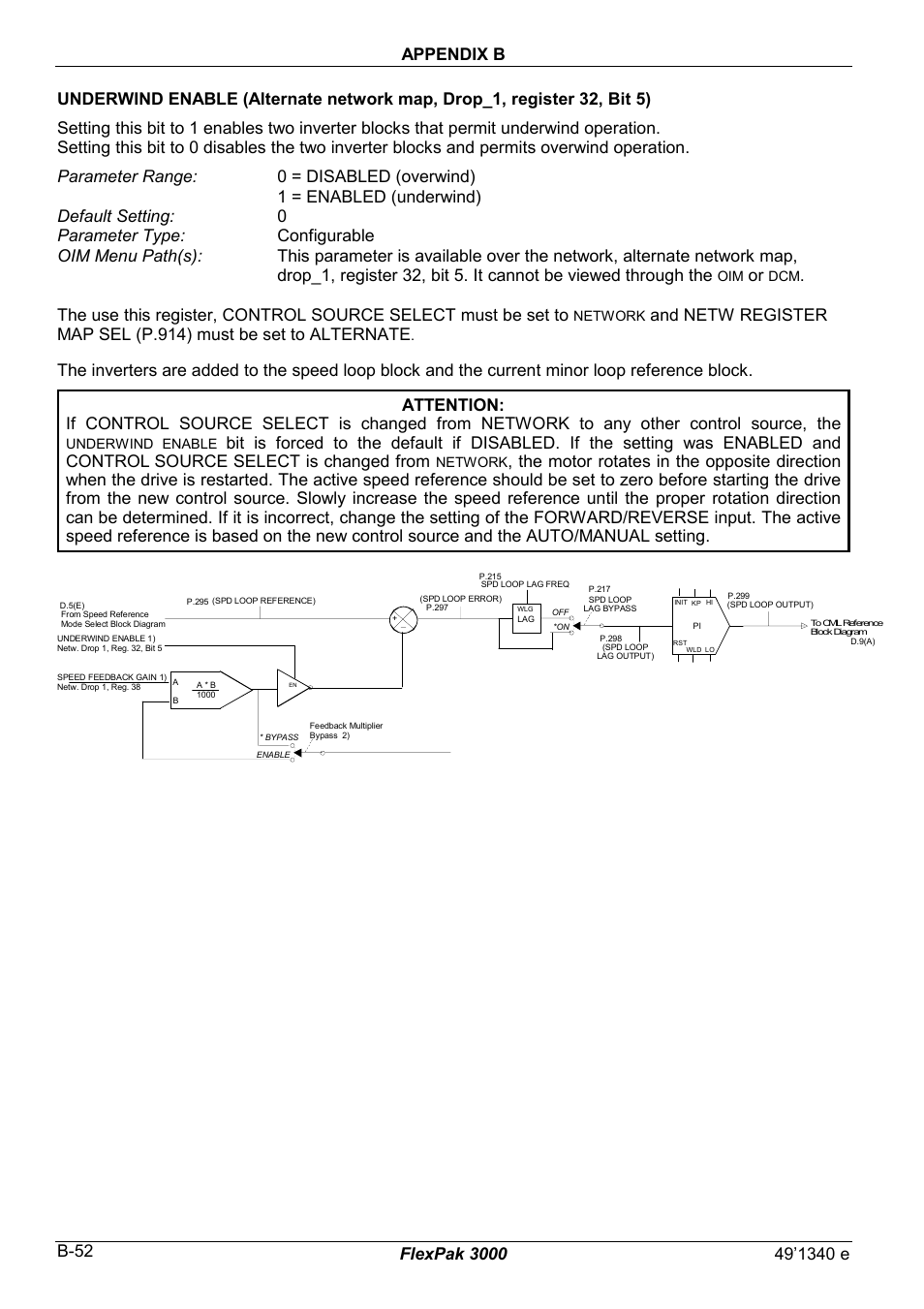 Source select is changed from | Rockwell Automation FlexPak 3000 Power Module Version 4.2 User Manual | Page 156 / 216