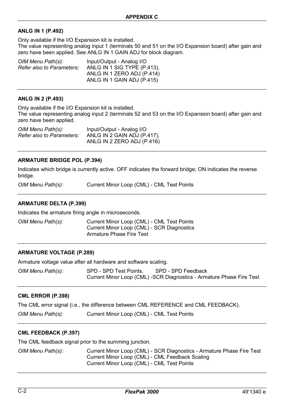 Rockwell Automation FlexPak 3000 Power Module Version 4.2 User Manual | Page 158 / 216