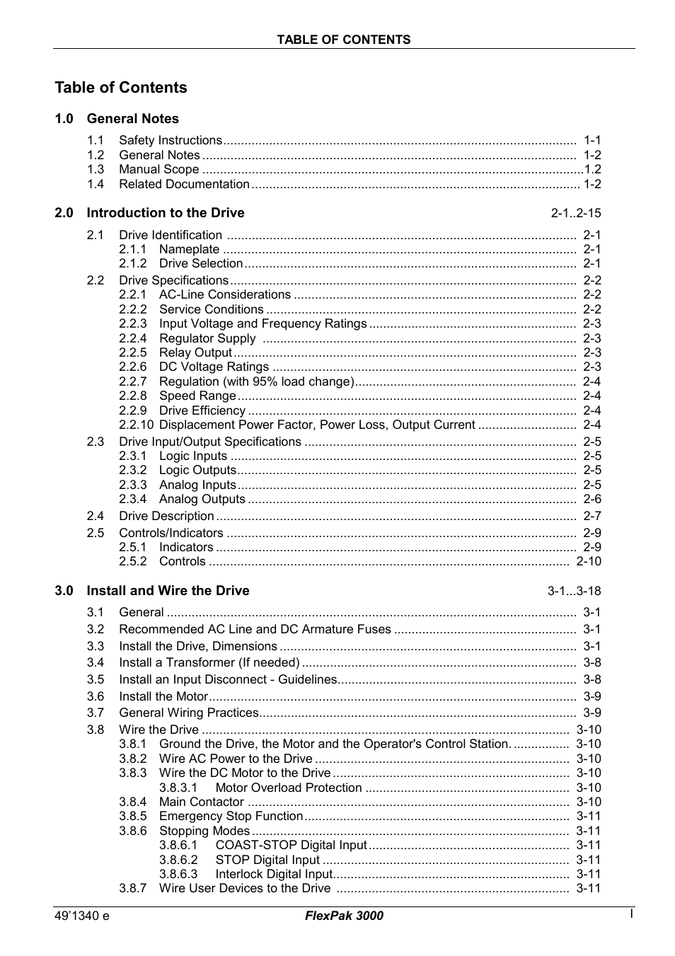 Rockwell Automation FlexPak 3000 Power Module Version 4.2 User Manual | Page 3 / 216