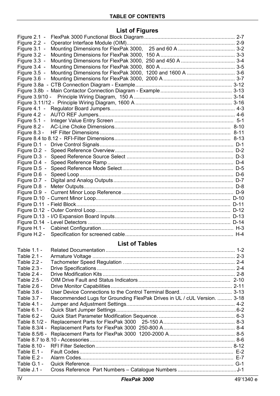Rockwell Automation FlexPak 3000 Power Module Version 4.2 User Manual | Page 6 / 216