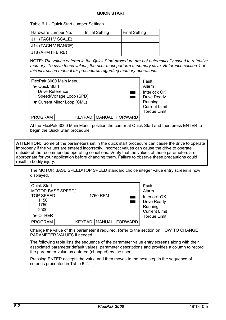 Rockwell Automation FlexPak 3000 Power Module Version 4.2 User Manual | Page 64 / 216