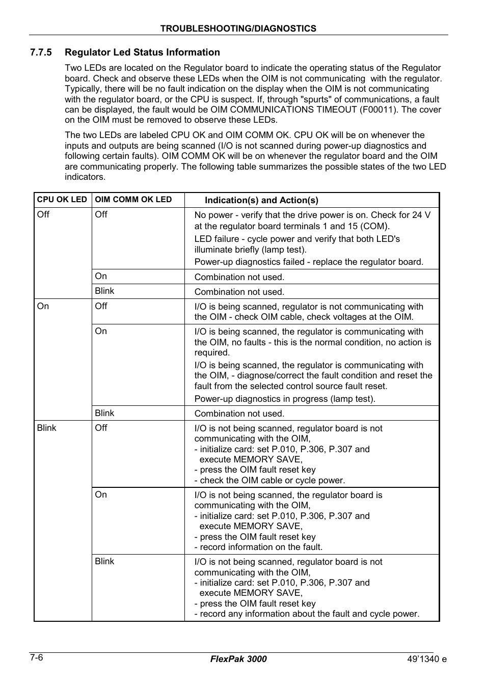 Rockwell Automation FlexPak 3000 Power Module Version 4.2 User Manual | Page 78 / 216