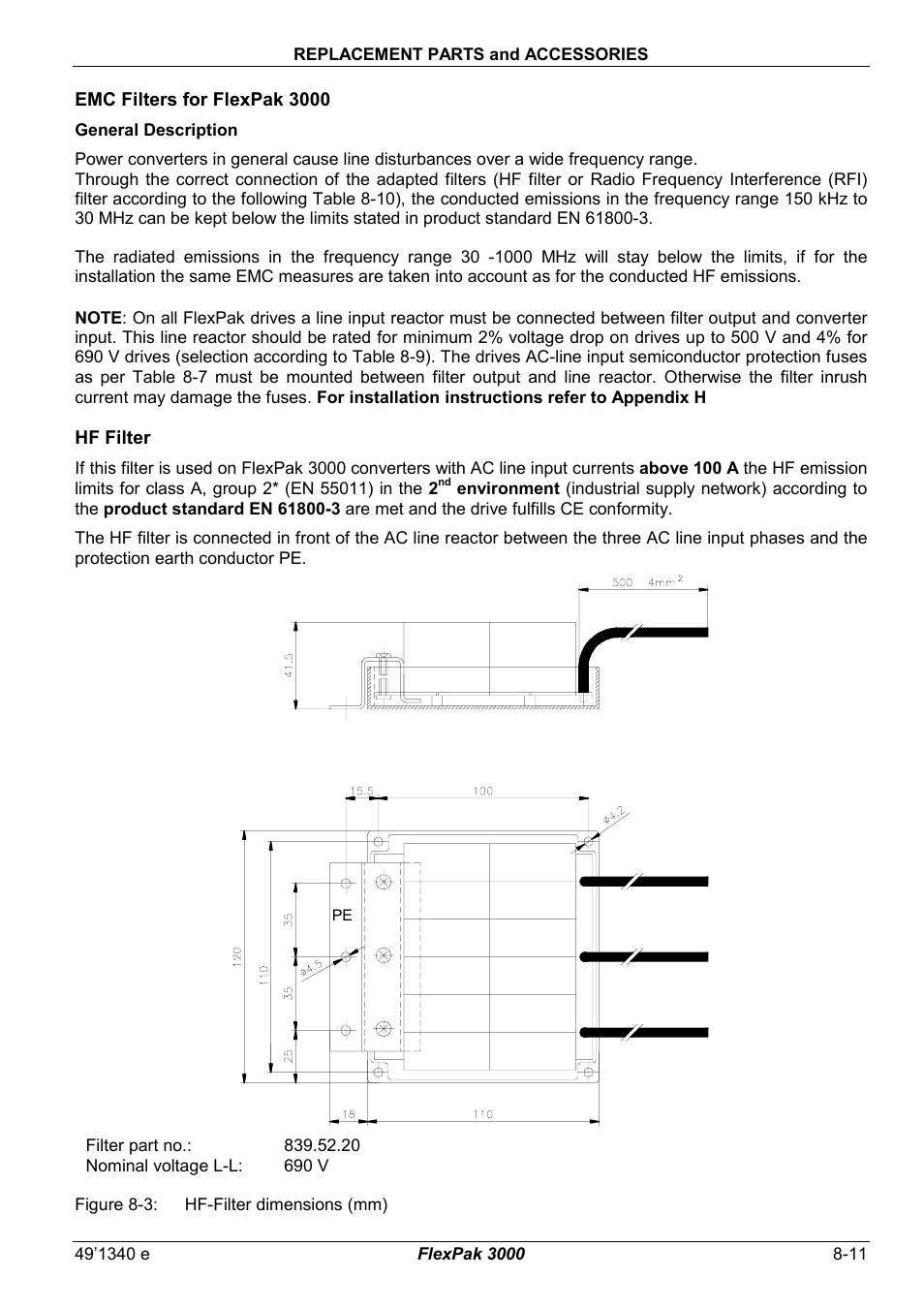 Rockwell Automation FlexPak 3000 Power Module Version 4.2 User Manual | Page 91 / 216