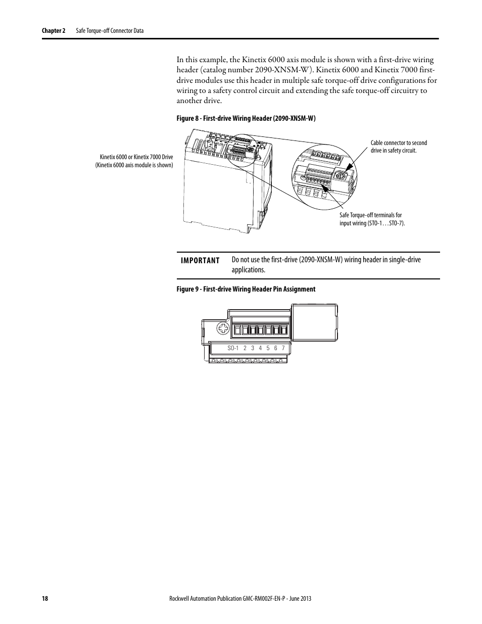 Rockwell Automation 2099-BMxx-S Kinetix Safe Torque-off Feature Safety Reference Manual User Manual | Page 18 / 52