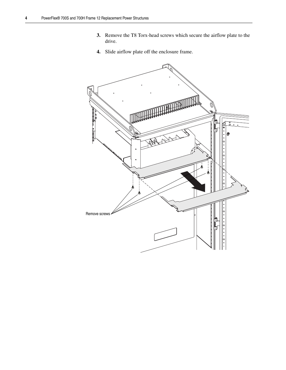 Rockwell Automation 20D PowerFlex 700H/S Frame 12 Replacement Power Structure User Manual | Page 4 / 28