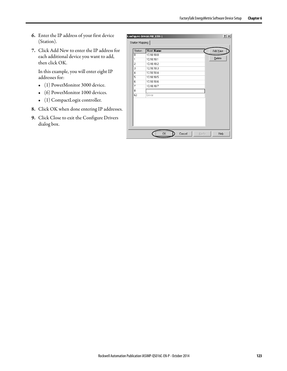 Rockwell Automation Energy Management Accelerator Toolkit Quick Start User Manual | Page 123 / 452