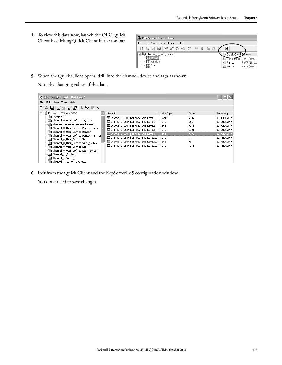 Rockwell Automation Energy Management Accelerator Toolkit Quick Start User Manual | Page 125 / 452