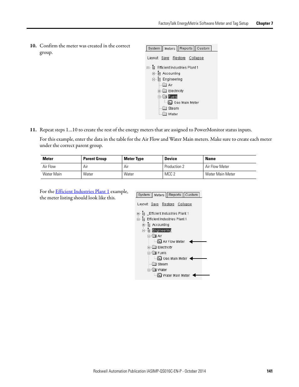 Rockwell Automation Energy Management Accelerator Toolkit Quick Start User Manual | Page 141 / 452