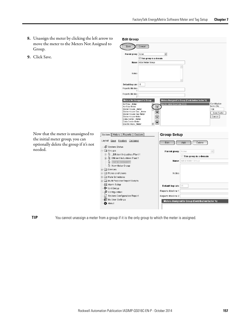 Rockwell Automation Energy Management Accelerator Toolkit Quick Start User Manual | Page 157 / 452