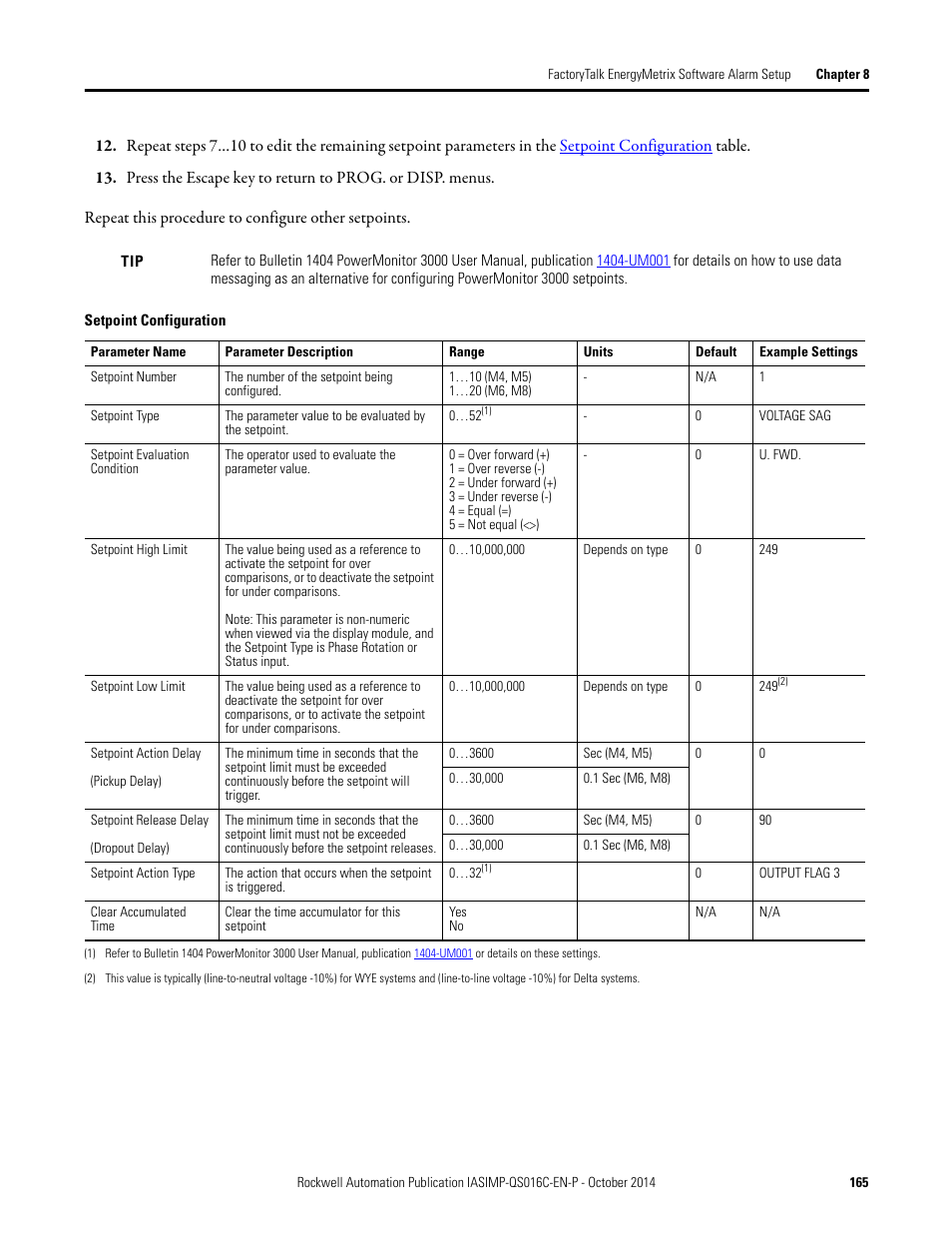 Rockwell Automation Energy Management Accelerator Toolkit Quick Start User Manual | Page 165 / 452