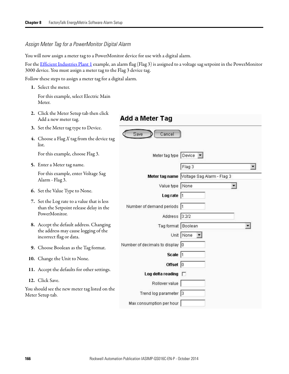 Rockwell Automation Energy Management Accelerator Toolkit Quick Start User Manual | Page 166 / 452