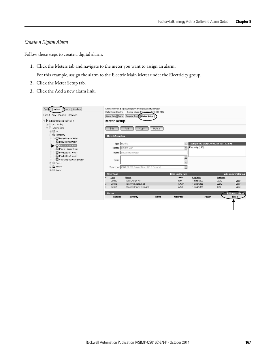 Rockwell Automation Energy Management Accelerator Toolkit Quick Start User Manual | Page 167 / 452