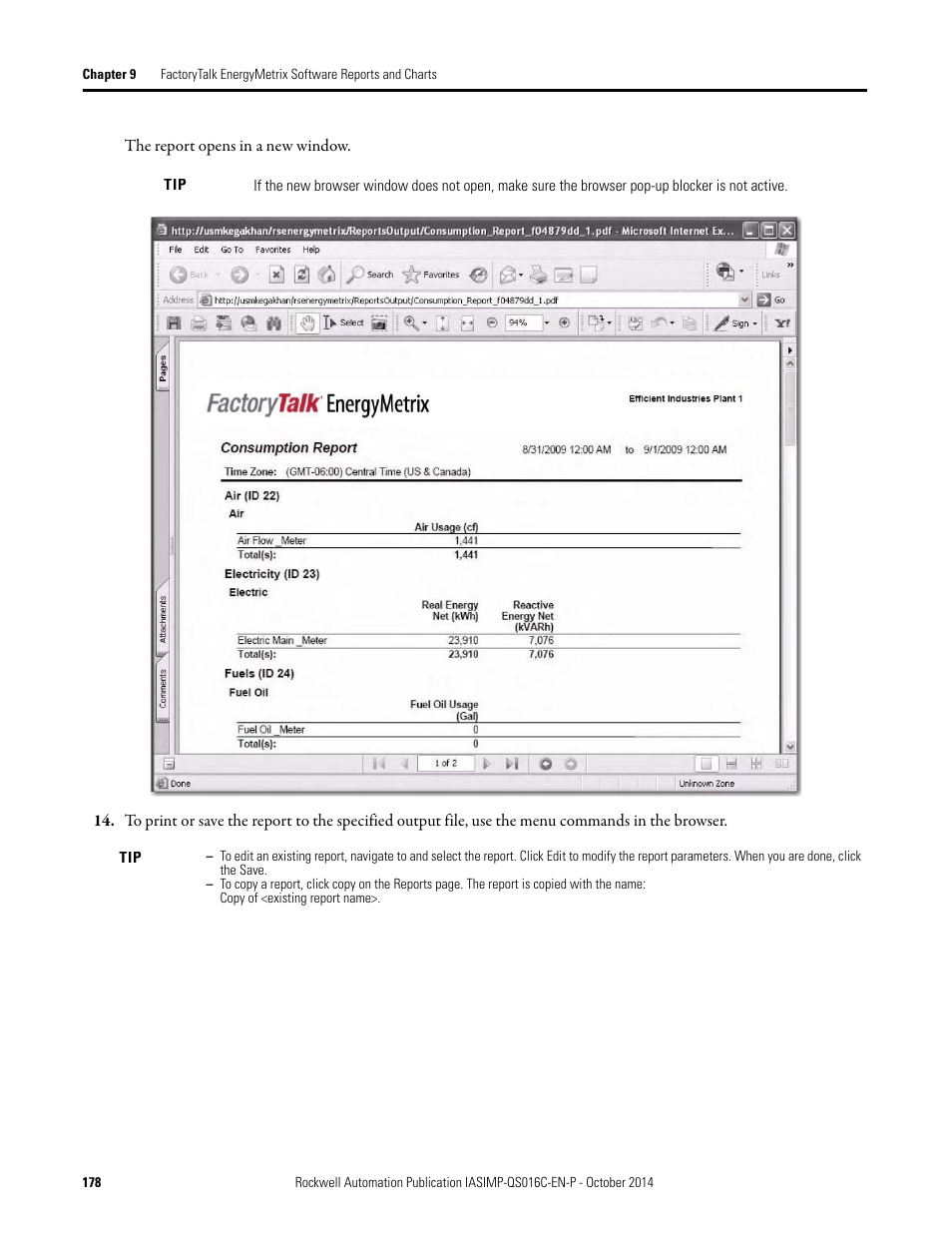 Rockwell Automation Energy Management Accelerator Toolkit Quick Start User Manual | Page 178 / 452