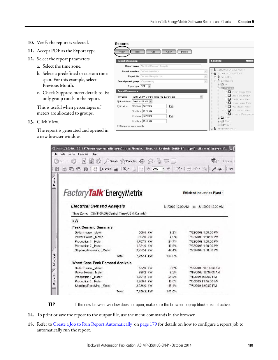 Rockwell Automation Energy Management Accelerator Toolkit Quick Start User Manual | Page 181 / 452