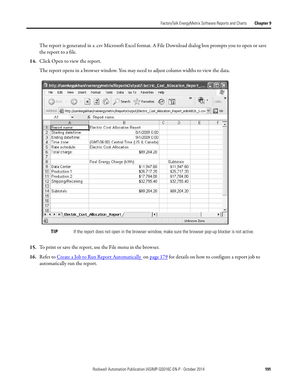 Rockwell Automation Energy Management Accelerator Toolkit Quick Start User Manual | Page 191 / 452