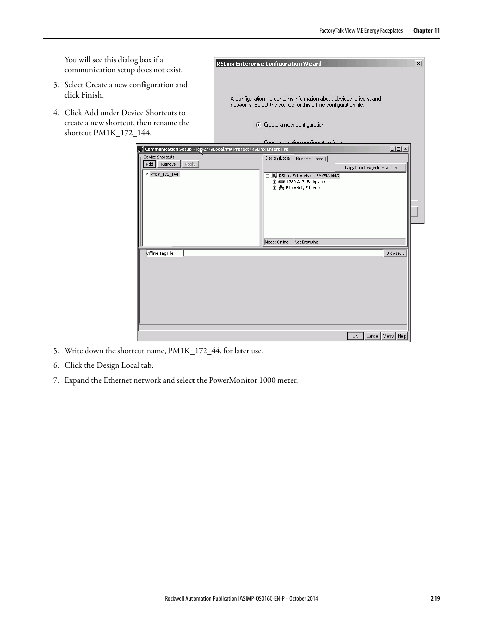 Rockwell Automation Energy Management Accelerator Toolkit Quick Start User Manual | Page 219 / 452