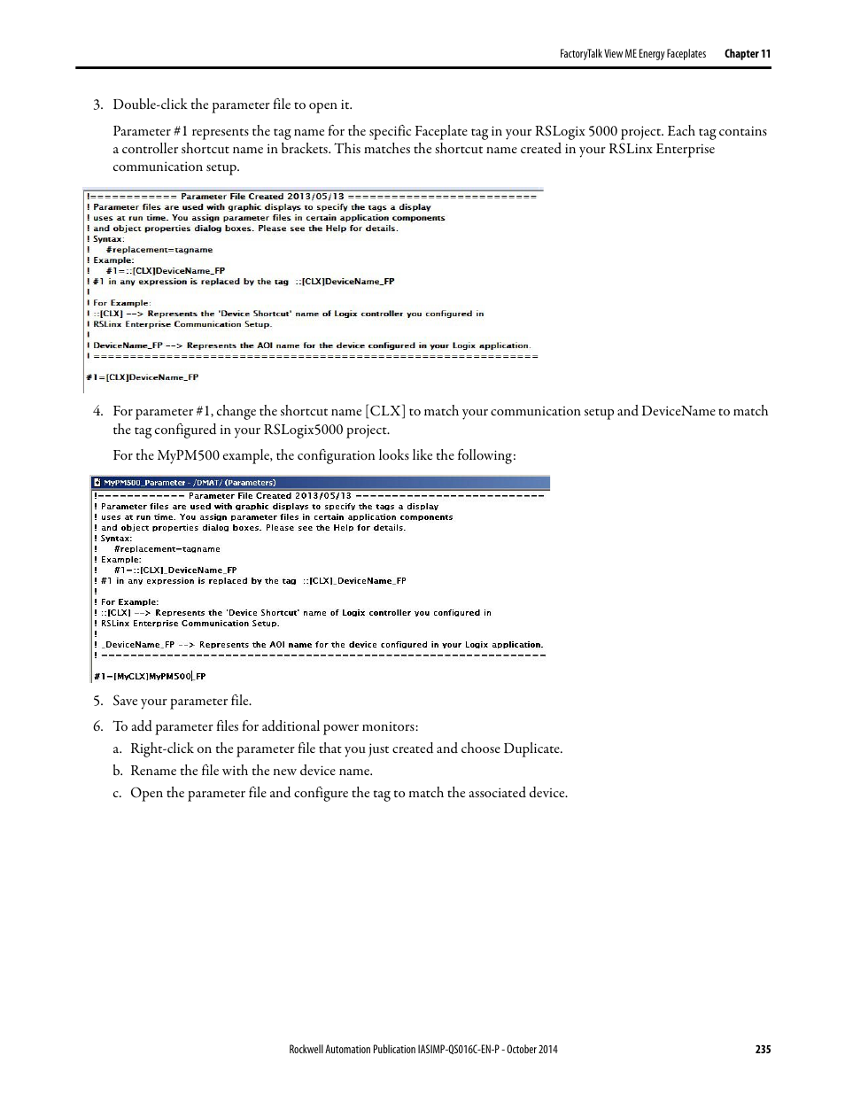 Rockwell Automation Energy Management Accelerator Toolkit Quick Start User Manual | Page 235 / 452