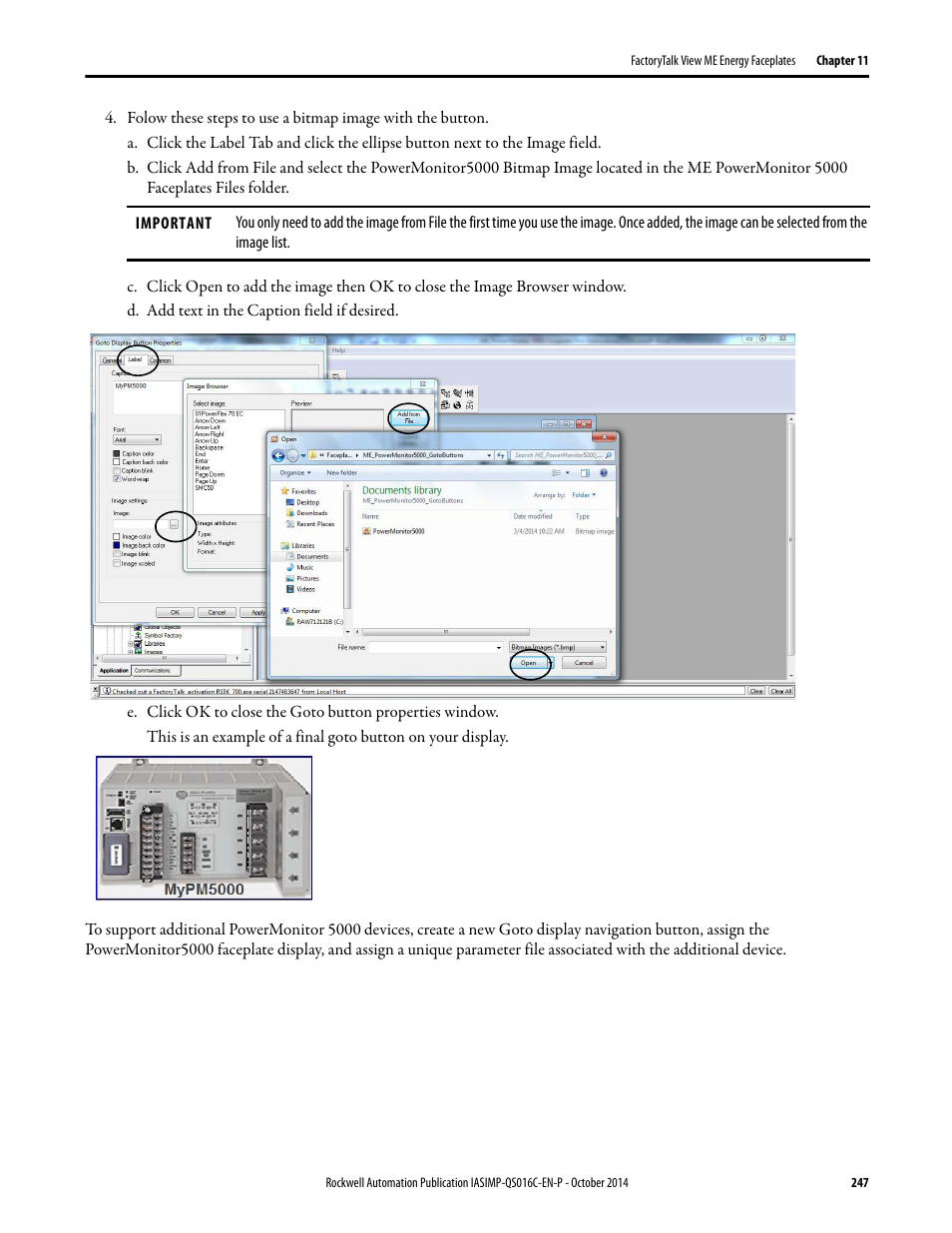 Rockwell Automation Energy Management Accelerator Toolkit Quick Start User Manual | Page 247 / 452