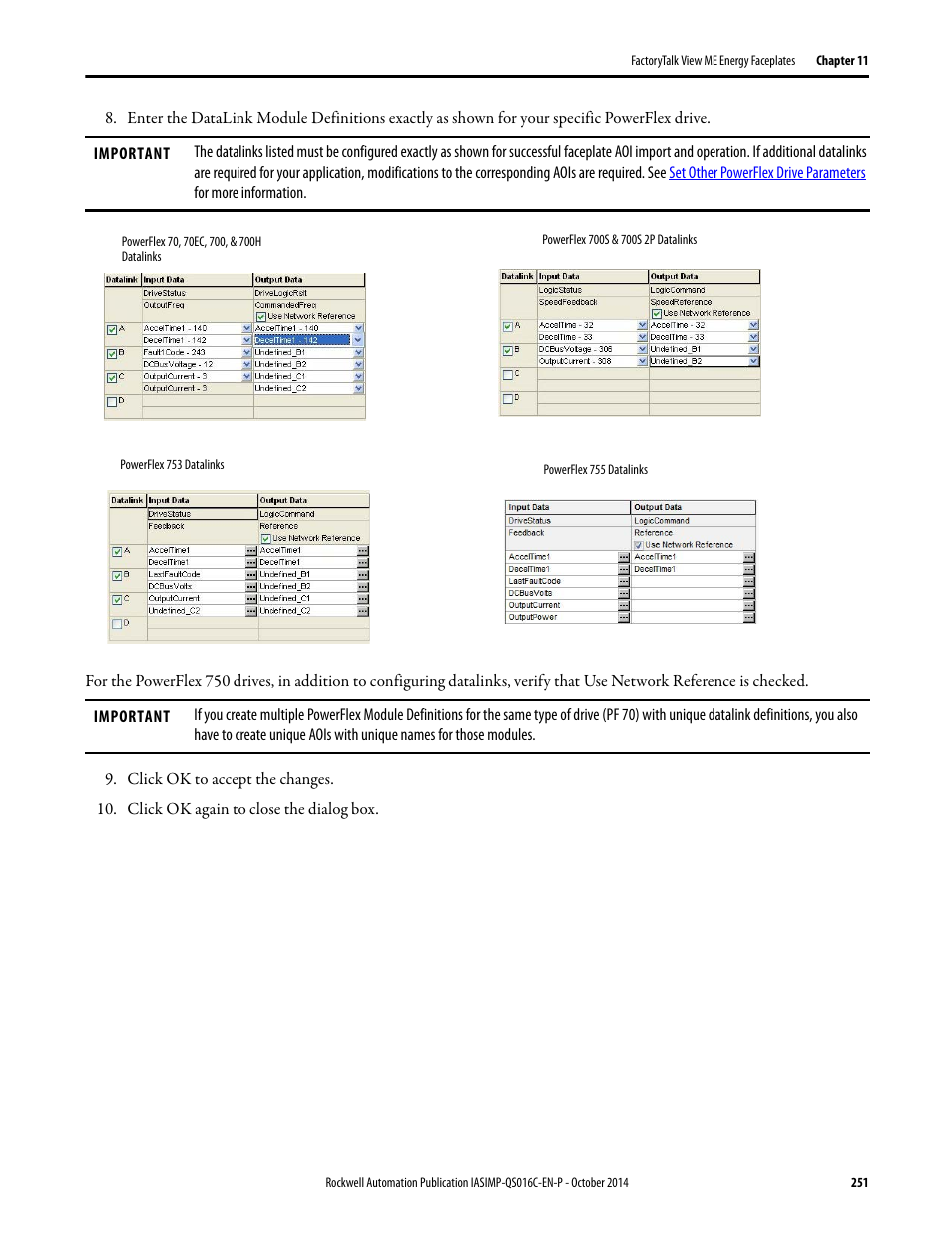 Rockwell Automation Energy Management Accelerator Toolkit Quick Start User Manual | Page 251 / 452