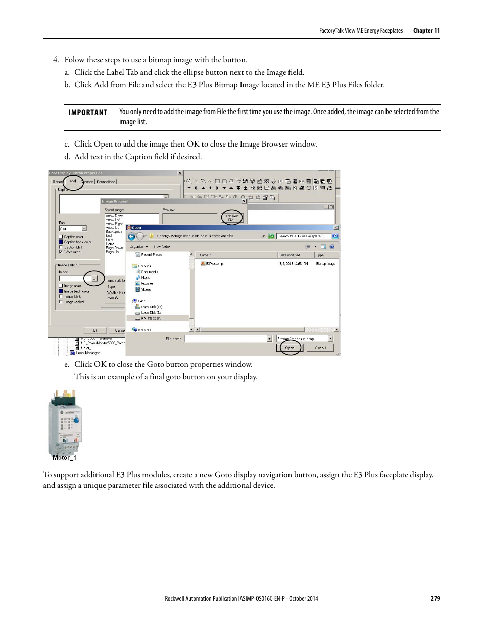 Rockwell Automation Energy Management Accelerator Toolkit Quick Start User Manual | Page 279 / 452