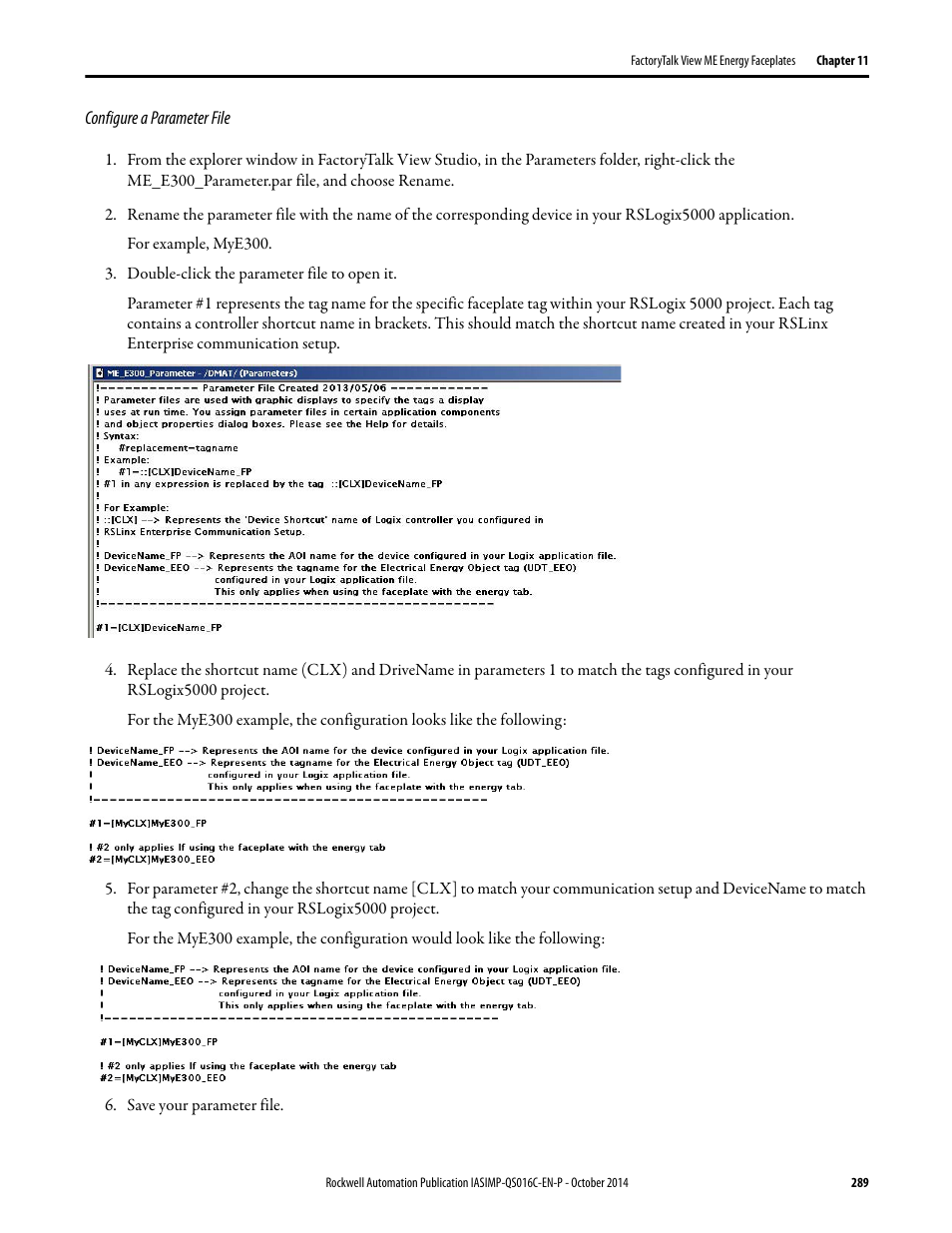 Rockwell Automation Energy Management Accelerator Toolkit Quick Start User Manual | Page 289 / 452