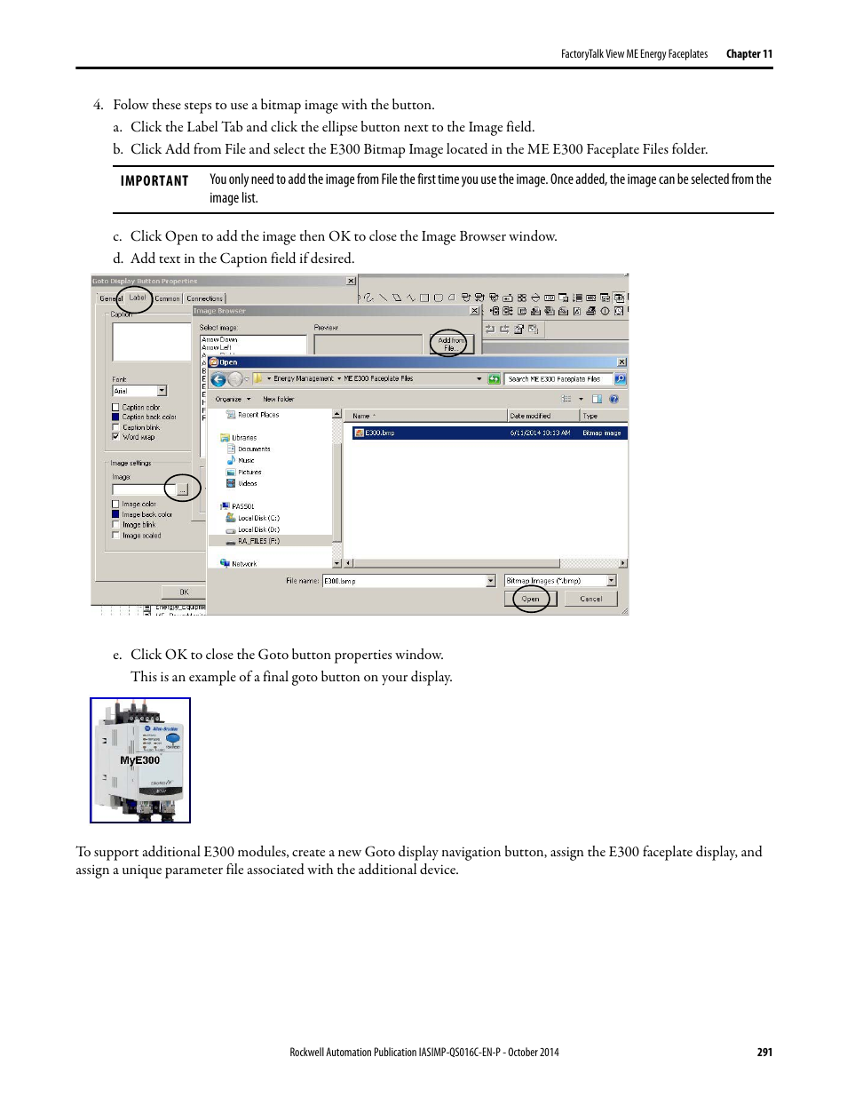 Rockwell Automation Energy Management Accelerator Toolkit Quick Start User Manual | Page 291 / 452