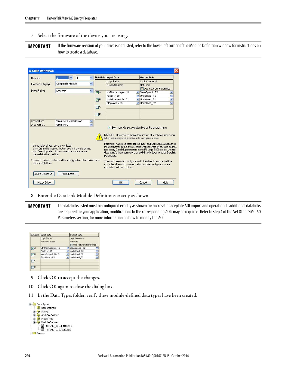 Rockwell Automation Energy Management Accelerator Toolkit Quick Start User Manual | Page 294 / 452