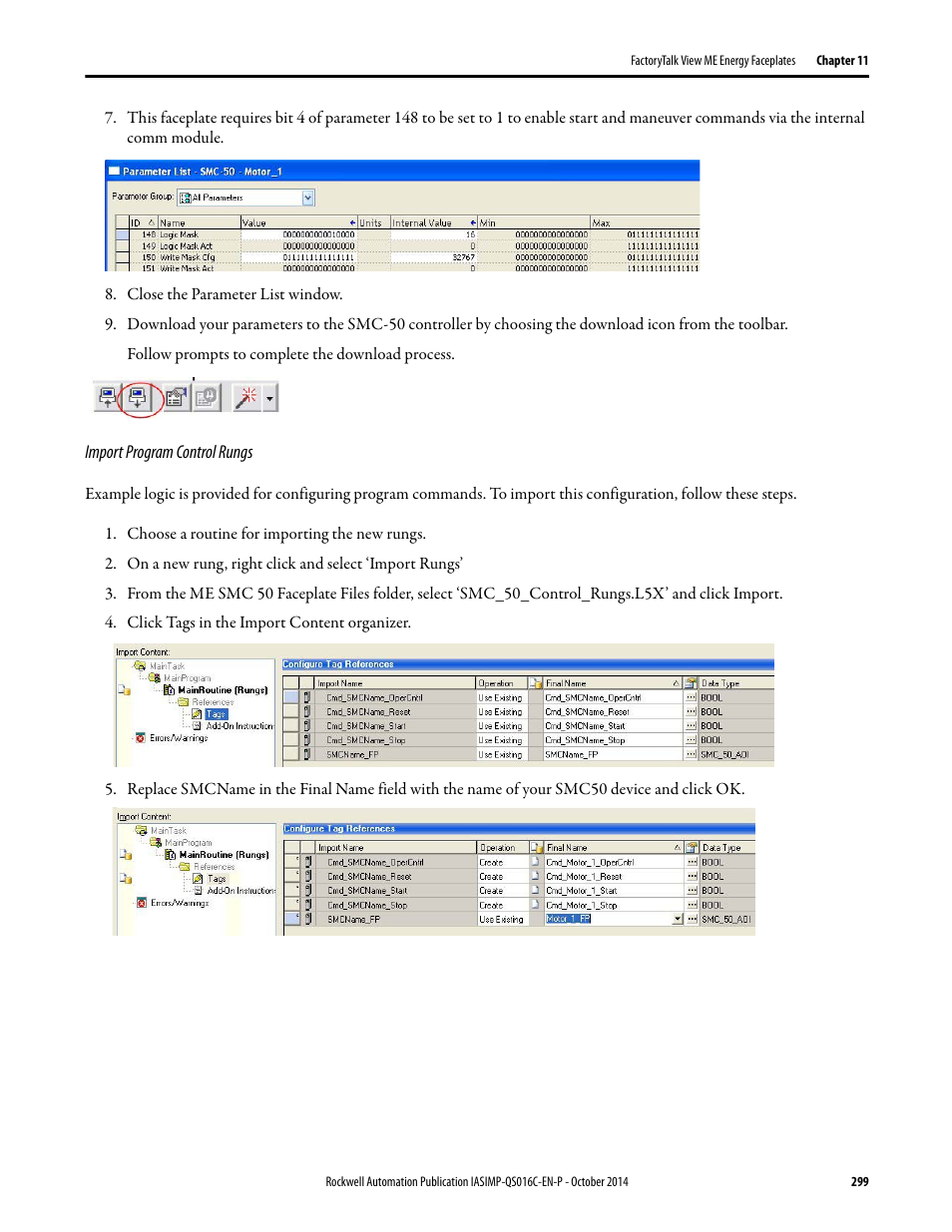 Rockwell Automation Energy Management Accelerator Toolkit Quick Start User Manual | Page 299 / 452