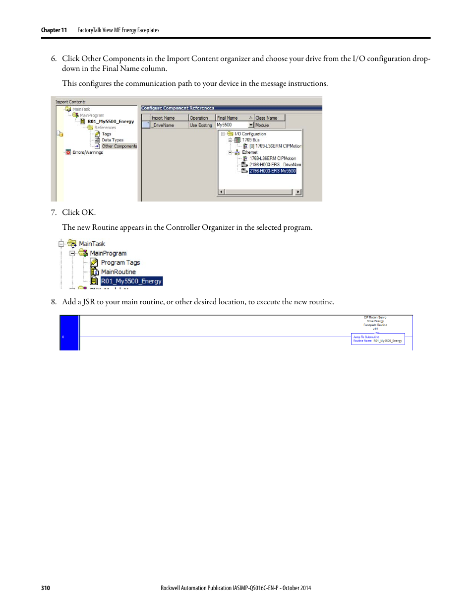 Rockwell Automation Energy Management Accelerator Toolkit Quick Start User Manual | Page 310 / 452