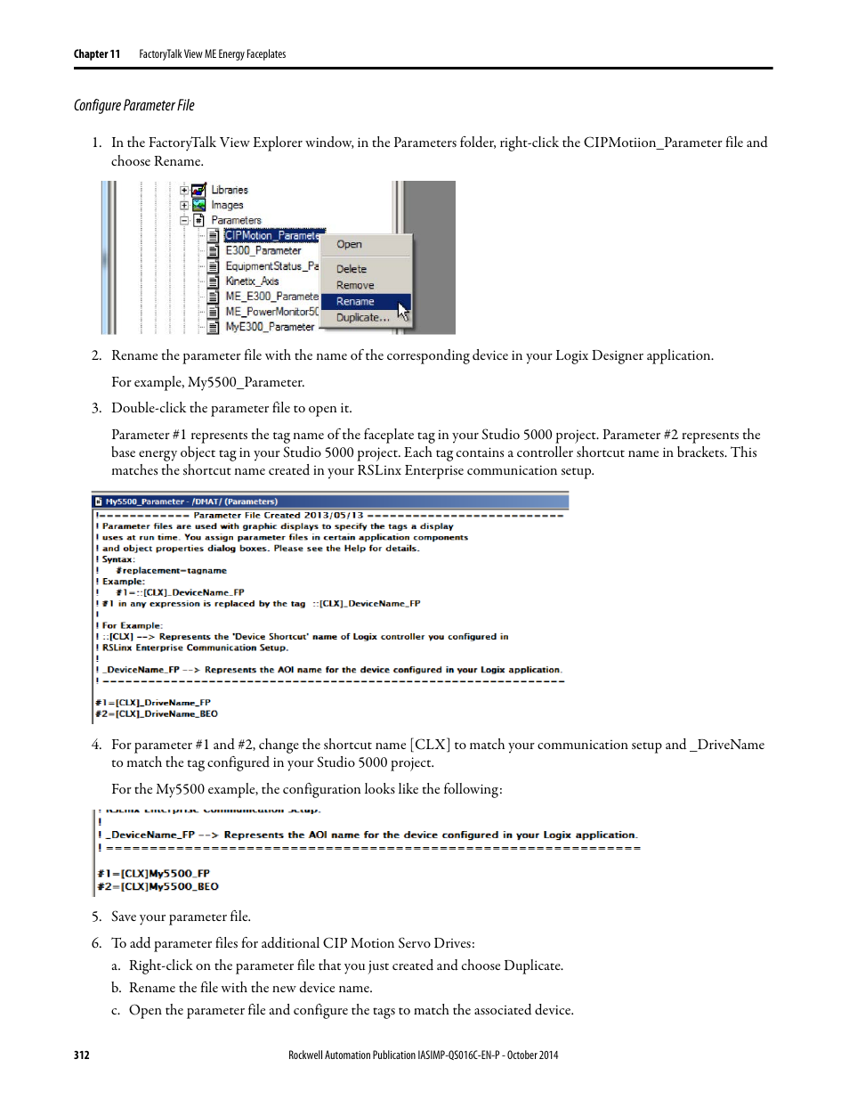 Rockwell Automation Energy Management Accelerator Toolkit Quick Start User Manual | Page 312 / 452