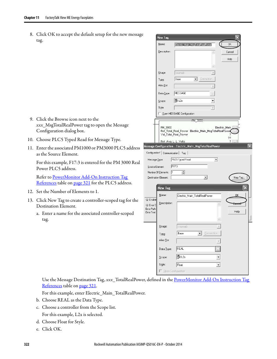 Rockwell Automation Energy Management Accelerator Toolkit Quick Start User Manual | Page 322 / 452