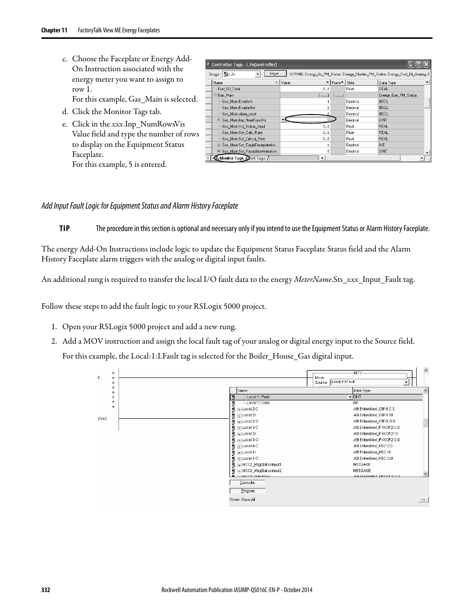 Rockwell Automation Energy Management Accelerator Toolkit Quick Start User Manual | Page 332 / 452